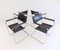 S34 Cantilever Chairs in Leather by Mart Stam for Thonet, Set of 4 1