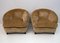 Italian Curve Lounge Chairs by Gio Ponti for Casa E. Giardino, 1936, Set of 2 1