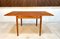 Danish Extendable Square Teak Dining Table with Curved Edges by Poul Hundevad for Hundevad & Co., 1960s 1