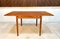 Danish Extendable Square Teak Dining Table with Curved Edges by Poul Hundevad for Hundevad & Co., 1960s, Image 1