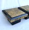Lacquer & Gold Leaf Side Tables from Maison Roméo, 1970s, Set of 2 3