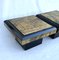 Lacquer & Gold Leaf Side Tables from Maison Roméo, 1970s, Set of 2, Image 3