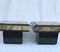 Lacquer & Gold Leaf Side Tables from Maison Roméo, 1970s, Set of 2 10