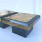 Lacquer & Gold Leaf Side Tables from Maison Roméo, 1970s, Set of 2 4
