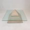 Italian Travertine Pyramid Coffee Table, 1980s 14