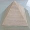 Italian Travertine Pyramid Coffee Table, 1980s 19