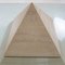 Table Basse Pyramide en Travertin, Italie, 1980s 18