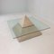 Italian Travertine Pyramid Coffee Table, 1980s 3