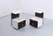 Postmodern Black & White Nightstands from Ikea, 1980s, Set of 2, Image 1