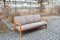 Vintage Leather & Teak Sofa by Johannes Andersen for Silkeborg Møbelfabrik 3