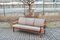 Vintage Leather & Teak Sofa by Johannes Andersen for Silkeborg Møbelfabrik 2