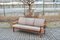 Vintage Leather & Teak Sofa by Johannes Andersen for Silkeborg Møbelfabrik, Image 2
