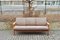 Vintage Leather & Teak Sofa by Johannes Andersen for Silkeborg Møbelfabrik, Image 5