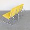 Yellow Velvet Aluminum Sofa 14