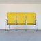 Yellow Velvet Aluminum Sofa 4