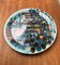 Vintage German Handpainted Wall Plate, 1970s 9