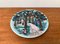 Vintage German Handpainted Wall Plate, 1970s 5