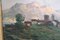 Ermanno Clara, paisaje de montaña, años 30, óleo a bordo, enmarcado, Imagen 4