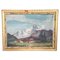 Mountain Landscape, 1880s, Oil on Canvas, Framed 1