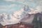 Paesaggio di montagna, fine XIX secolo, olio su tela, Immagine 6
