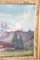 Mountain Landscape, 1880s, Oil on Canvas, Framed 9