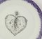 Magic Heart Dessert Plates by Lithian Ricci, Set of 2 2