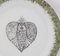 Fish Heart Dessert Plates by Lithian Ricci, Set of 2 2