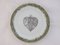 Fish Heart Dessert Plates by Lithian Ricci, Set of 2 1