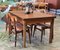 Danish Dining Table in Walnut with 4 Pull-Out Tops 22