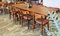 Danish Dining Table in Walnut with 4 Pull-Out Tops 11