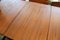 Danish Dining Table in Walnut with 4 Pull-Out Tops, Image 8