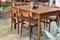 Danish Dining Table in Walnut with 4 Pull-Out Tops 19