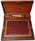 19th Century Georgian Brass Writing Box with Red Tooled Leather by Royal Warrant Maker Tompson, 1830s 7