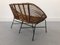 Banc Mid-Century en Rotin, 1960s 9