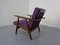 Model GE-240 Armchair and Ottoman by Hans J. Wegner for Getama, 1950s, Set of 2 15