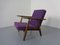 Model GE-240 Armchair and Ottoman by Hans J. Wegner for Getama, 1950s, Set of 2 12