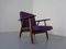 Model GE-240 Armchair and Ottoman by Hans J. Wegner for Getama, 1950s, Set of 2 13