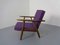 Model GE-240 Armchair and Ottoman by Hans J. Wegner for Getama, 1950s, Set of 2, Image 16