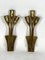 Mid-Century Modern Italian Brass Sconces from Lumi Milano, 1960s, Set of 2 9