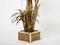 French Brass Palm Tree Floor Lamp from Maison Jansen, 1970s 3