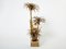 Lampada da terra a forma di palma in ottone di Maison Jansen, Francia, anni '70, Immagine 9