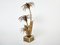 French Brass Palm Tree Floor Lamp from Maison Jansen, 1970s, Image 10