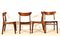 Dänische Stühle aus Teak von Schiønning & Elgaard, 4er Set 1