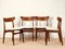 Danish Chairs in Teak by Schiønning & Elgaard, Set of 4 6