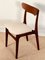 Danish Chairs in Teak by Schiønning & Elgaard, Set of 4, Image 2