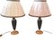 Lámparas de mesa florentinas italianas de mármol y latón dorado de Lanciotto Galeotti para L'Originale, años 80. Juego de 2, Imagen 4