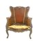 Rococo Style Armchair in Wood, 1900 1