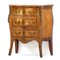 Antique French Marquetry Chest of Drawers in Kingwood and Walnut, Image 4