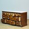 Apothecary Chest of Drawers with Marble Top, 1930s 4