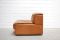 Swiss Modular DS-11 Cognac Leather Sofa from De Sede, 1985 27